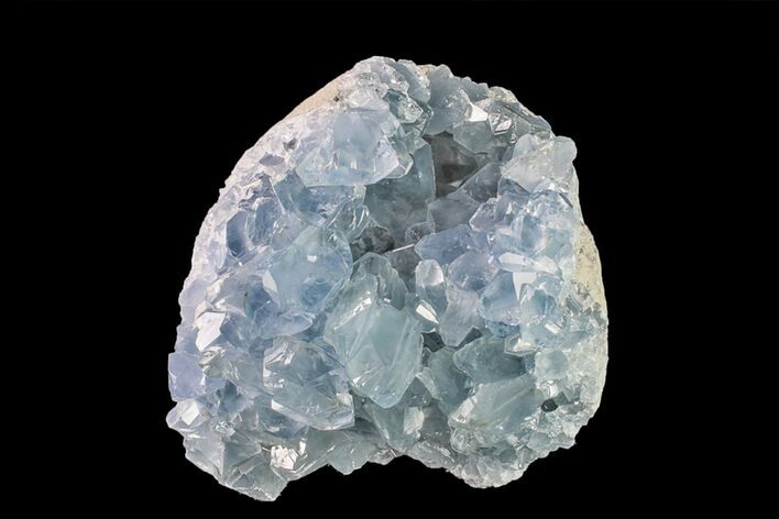 Sky Blue Celestine (Celestite) Crystal Cluster - Madagascar #158284